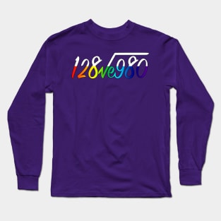 128ve980 I Love You (All Inclusive) Long Sleeve T-Shirt